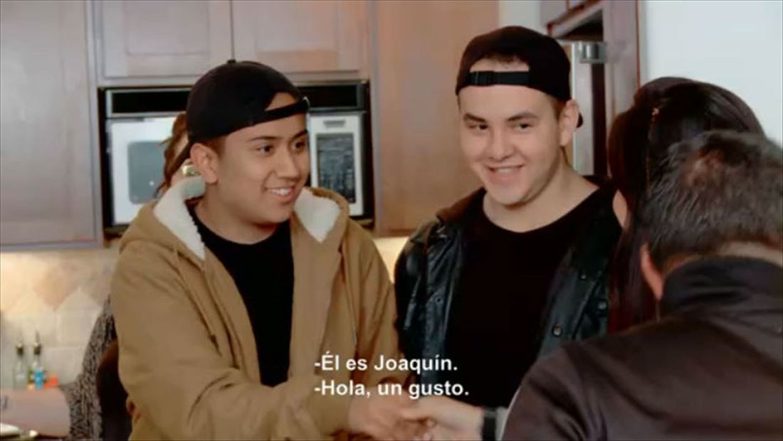 Joaquin becomes part of the family Joaquin becomes part of the family
