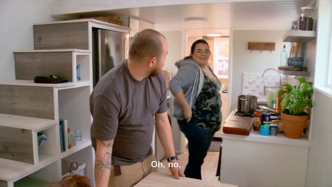 Jenicka and Mike try the new house Jenicka and Mike try the new house